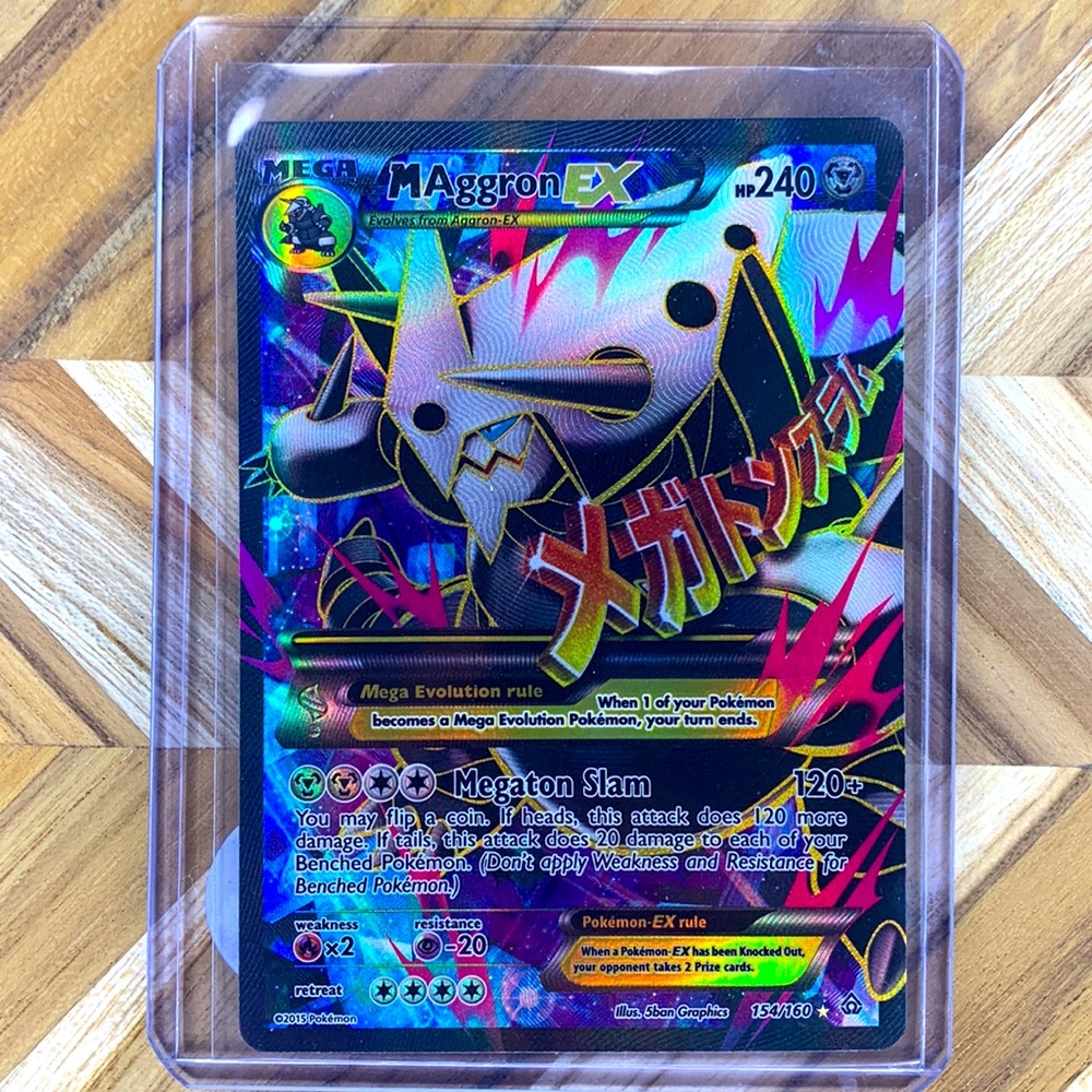 2015 Pokémon - M Aggron EX Full Art 154/160 Primal Clash